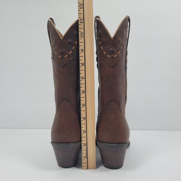Ariat Rowdy Dixie Women’s Brown Oiled Leather Cowgirl Boots US Size 6B - Picture 12 of 12